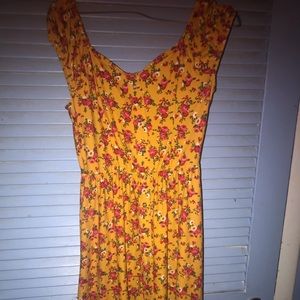 Off the shoulder Flower dress